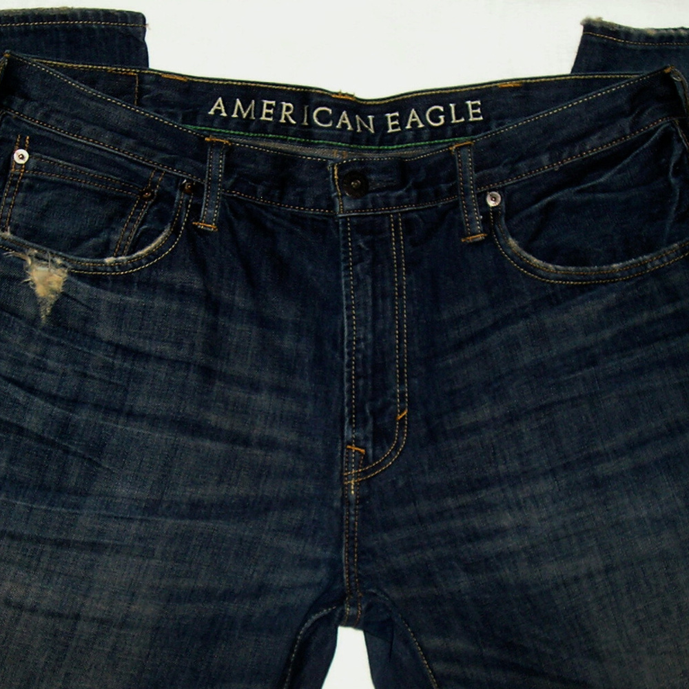 MEN AMERICAN EAGLE BOOT CUT JEANS SIZE 38